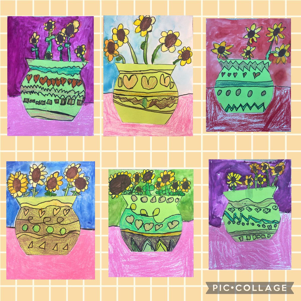 Kindergarten artists know…Vincent Van Gogh!🌻🖼️ Learning about the artist through a read-aloud and creating our sunflower art through guided drawing and painting😊💛🌻 #arthistory @CMSmtolive @NicoleMusarra @ashleylopez210