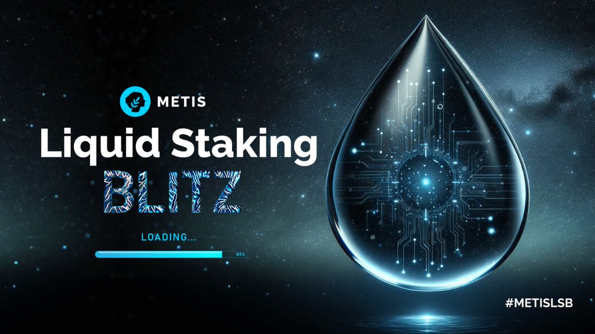velixprotocol's tweet photo. $Metis Launches Liquid staking Blitz 

What does it mean for $Metis ?

Thread 🧵/ 6

Let's dive in 👇 https://t.co/QbLbX3FH9H