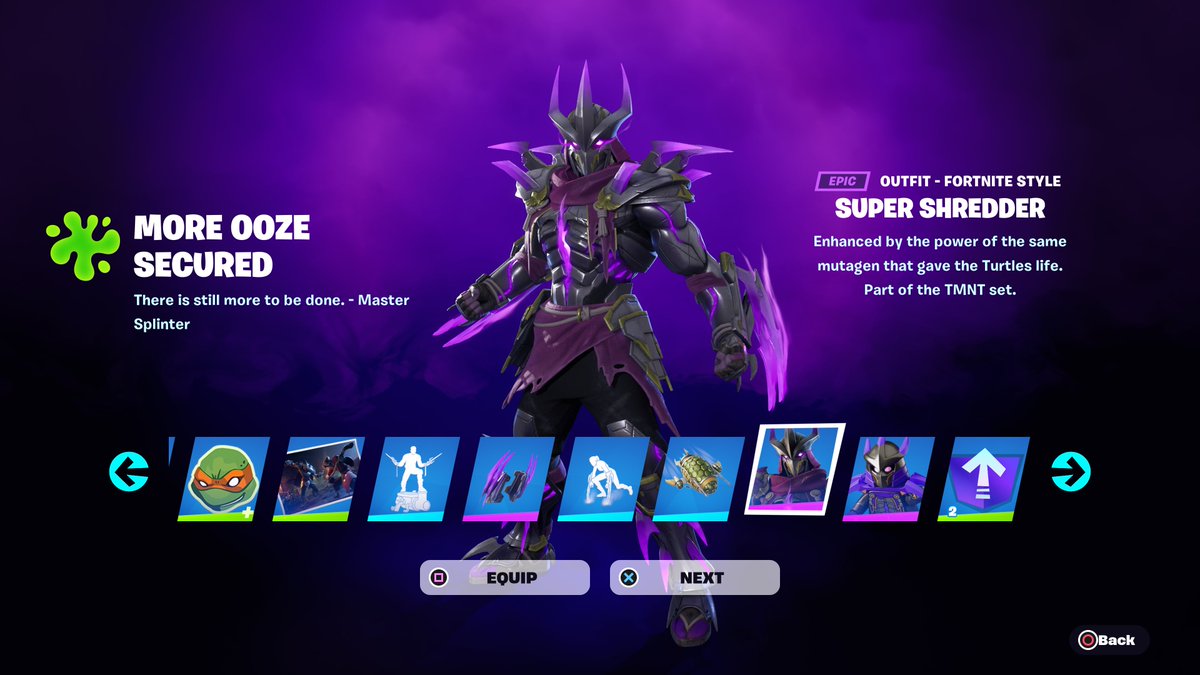 FortniteFNLK's tweet photo. Fortnite TMNT Premium Reward Track Battle Pass Giveaway 

To Enter: 
❤️♻️ LIKE &amp; RETWEET
📲 FOLLOW @ForkniteStatuss 
✅ COMMENT “DONE”

USE CODE ‘FNLK’ #ad https://t.co/ZTlQkrry0K