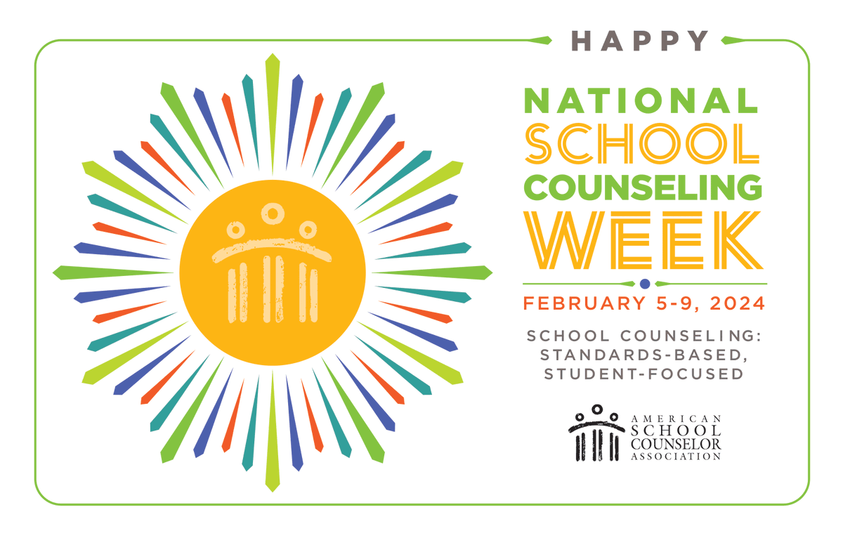TexasOnRamps's tweet photo. Today, we send a big THANK YOU to school counselors who serve nearly 50 million K-12 students nationwide. We hope you have enjoyed celebrating #NSCW24 as we continue to honor you for your dedication to all students! #StandardsBased #StudentFocused @ASCAtweets https://t.co/GQfATVhiab