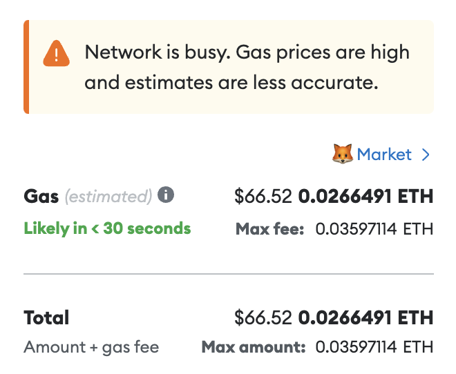 amirhaleem's tweet image. just tried using Ethereum again for the first time in a while...

😬😬😬