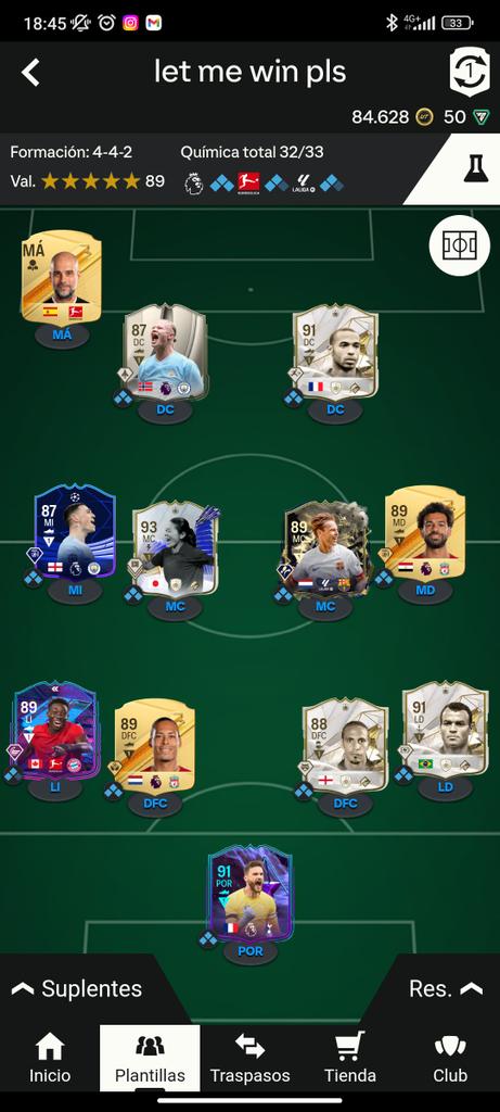 pauheer's tweet photo. @JuniorSintress qué cambios me recomendáis, me estoy haciendo a kimmich SCB https://t.co/aLxaAGrp7y