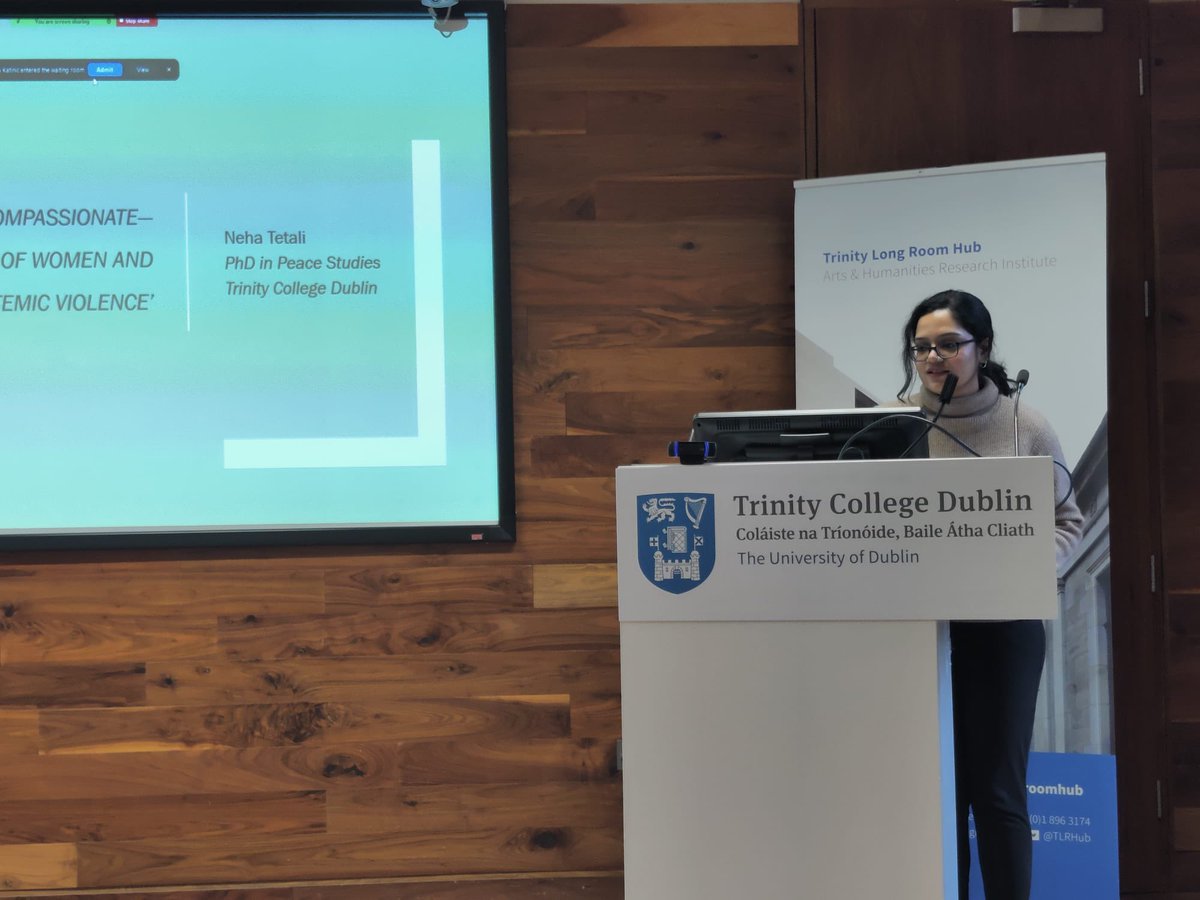 NehaTetali's tweet photo. Had a brilliant time presenting some of my PhD findings at @AfterWords2024! 🌼

Thanks to the talented team @elenavalli42 and @BianchiniGine24 for organising, and sparking interesting discussions on violence and trauma in the humanities.

@TLRHub @TrinityRTPS https://t.co/QS05VZFpit