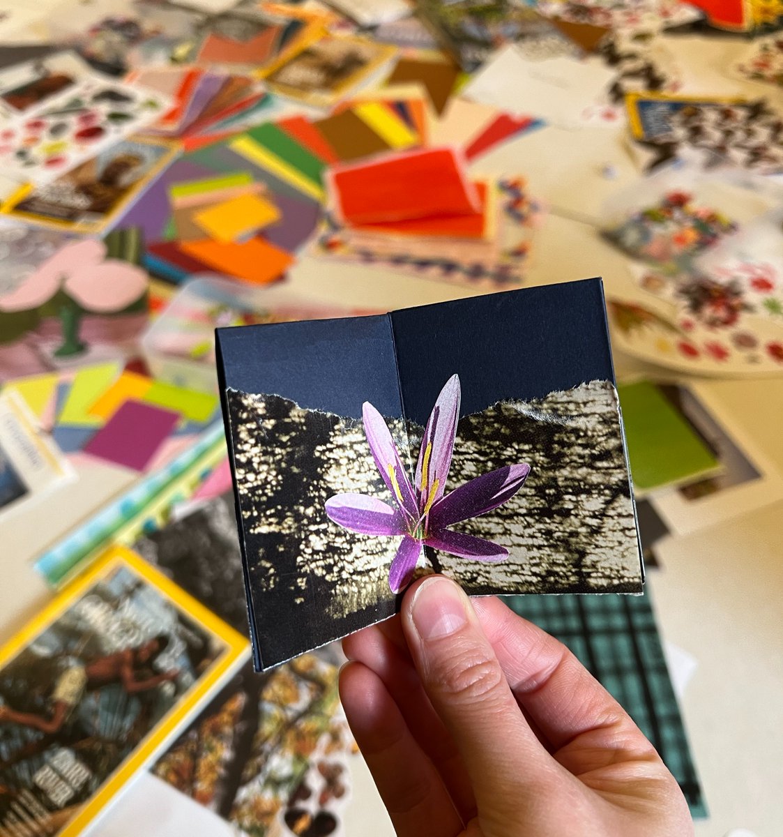 Join our next family event! Transport yourself into the future and imagine what flourishing and blossoming habitats will look like with @s_j_hartman's Collage Club this Feb half-term. Booking is now live! More info on our website: bit.ly/3TH3tGg #collage #camdenhalfterm