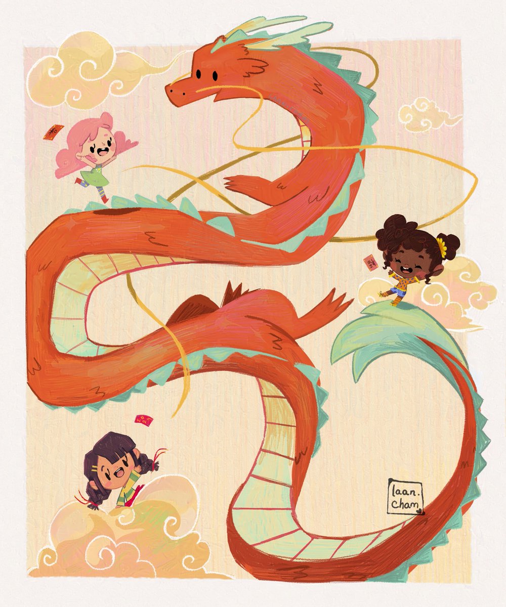 Happy Lunar New Year!! 🧧 I wish you all the happiness, love and laughter as we enter the year of the dragon 🐉