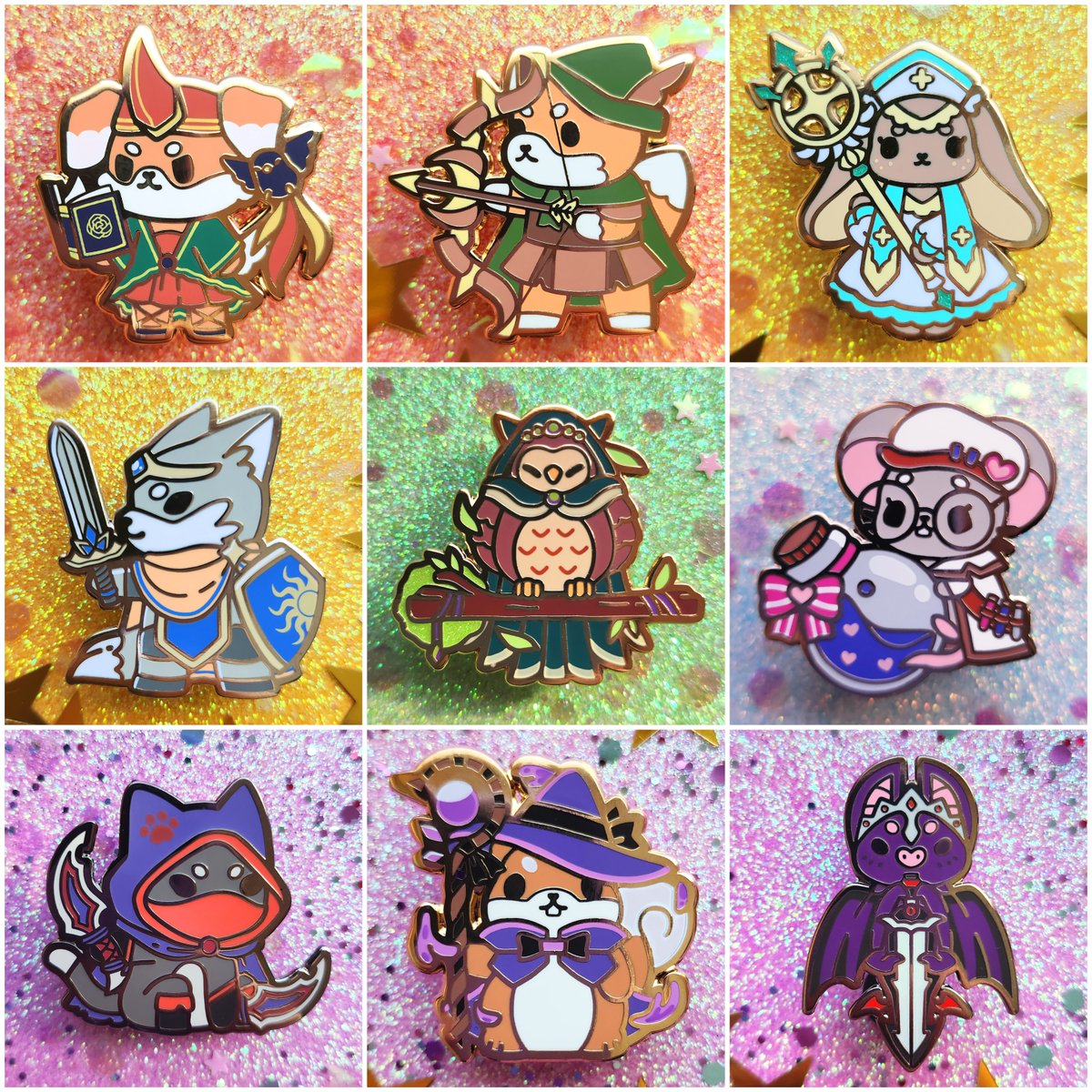 applemintey's tweet photo. ‼️ STOP SCROLLING ‼️

I'm giving away a FULL SET of RPG pins ✨

RULES 
🏹comment your RPG main/favorite class
🧙‍♀️follow me
⚔️share this post 
🛡️ like this post

ENDS: 2/16
《 #Giveaways  》 《 #artmoots  》 《 #SmallBusiness  》