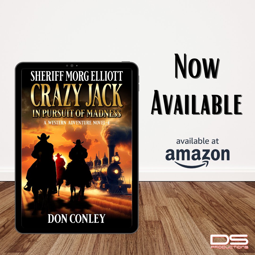 Hold onto your hats, folks! The chase is on in the wild, wild west!

➡ a.co/d/dfeKPOW

#OutNow #NewRelease #BookLovers #WhatToRead #WildWest #WildWestReads #AdventureAwaits #LetsRead