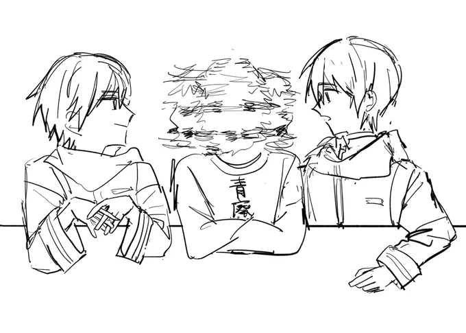 寝る前にKAITO誕目前のオタクだけ描いておきたかった 