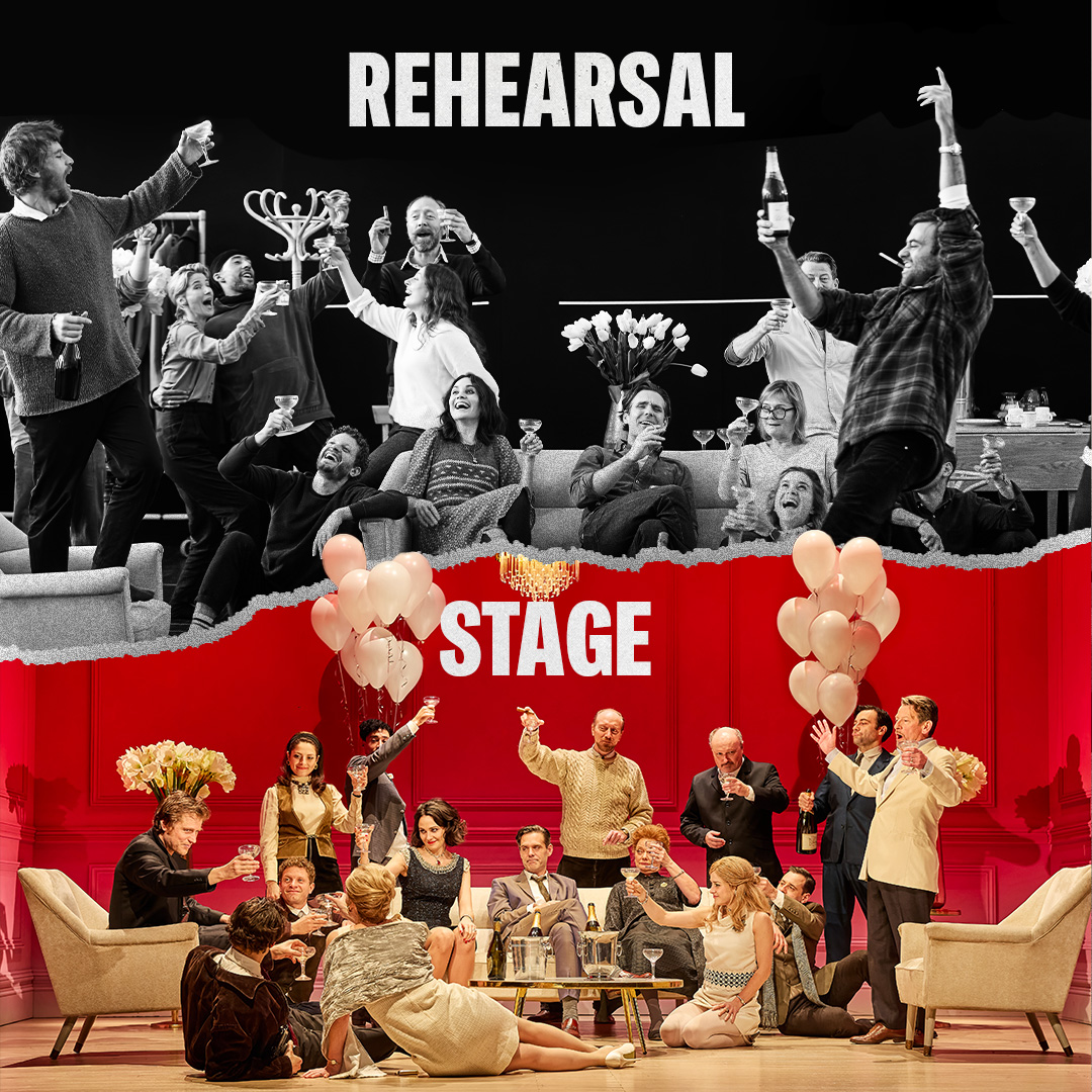 From the rehearsal room to the stage of the Noël Coward.
#TheMotiveAndTheCue