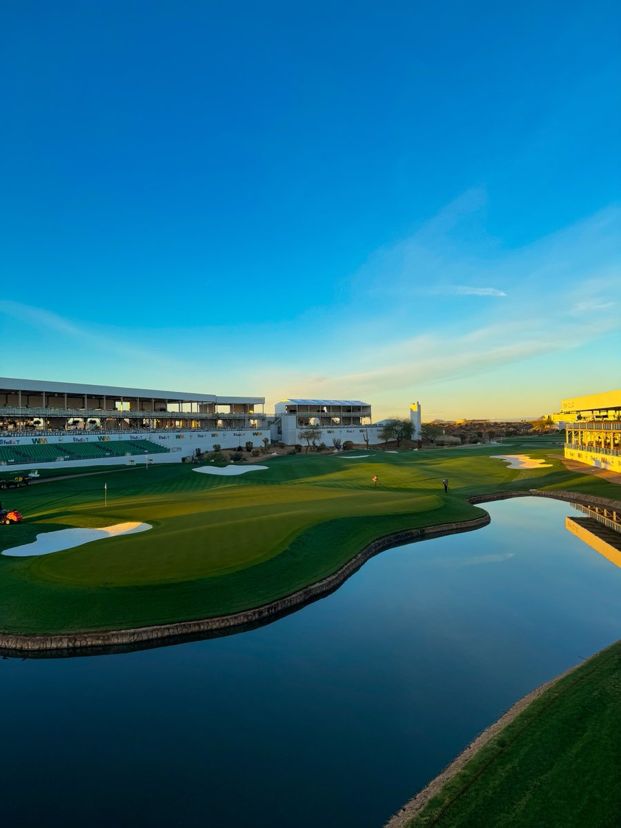 Good Morning from the WM Phoenix Open! Who's ready to have a fantastic Friday?! ⛳️🏟️🏌️🌵