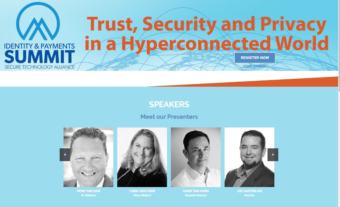 Hear Linda Van Horn, MBA <a href="/iShareMedical/">Linda Van Horn, MBA</a> present on #DigitalIdentity in #Healthcare at Identity &amp; Payments Summit Secure Technology Alliance - here's a link to register for the #securetechnologyalliance conference:
web.cvent.com/event/f6f2f264…