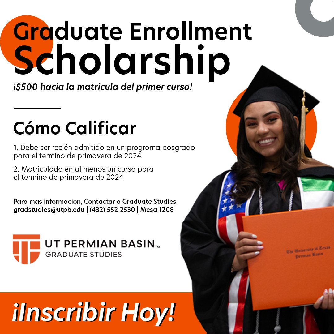 UTPB Graduate Studies tweet media