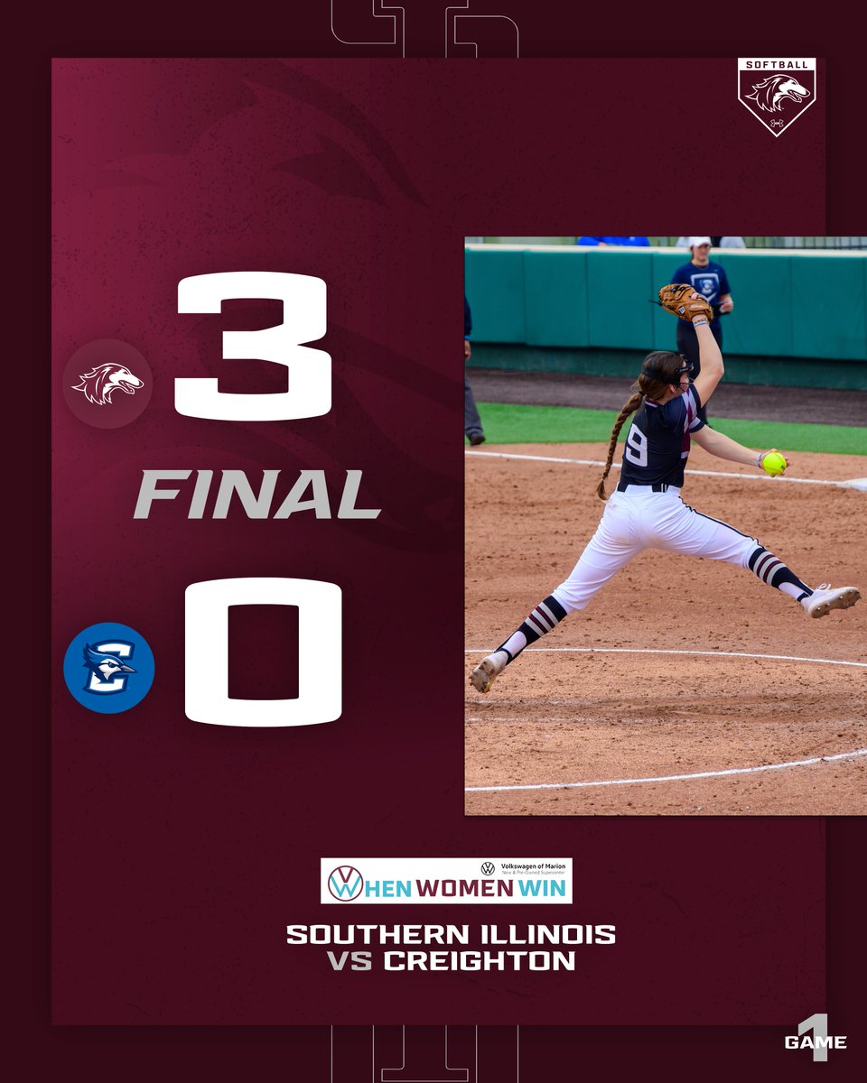 𝙃𝙄𝙎𝙏𝙊𝙍𝙔!!!

<a href="/MaddiaG/">maddia groff</a> throws a perfect game in her Saluki debut for the first 7-inning perfect game in program history 🤩

#Salukis | <a href="/NCAASoftball/">NCAA Softball</a>