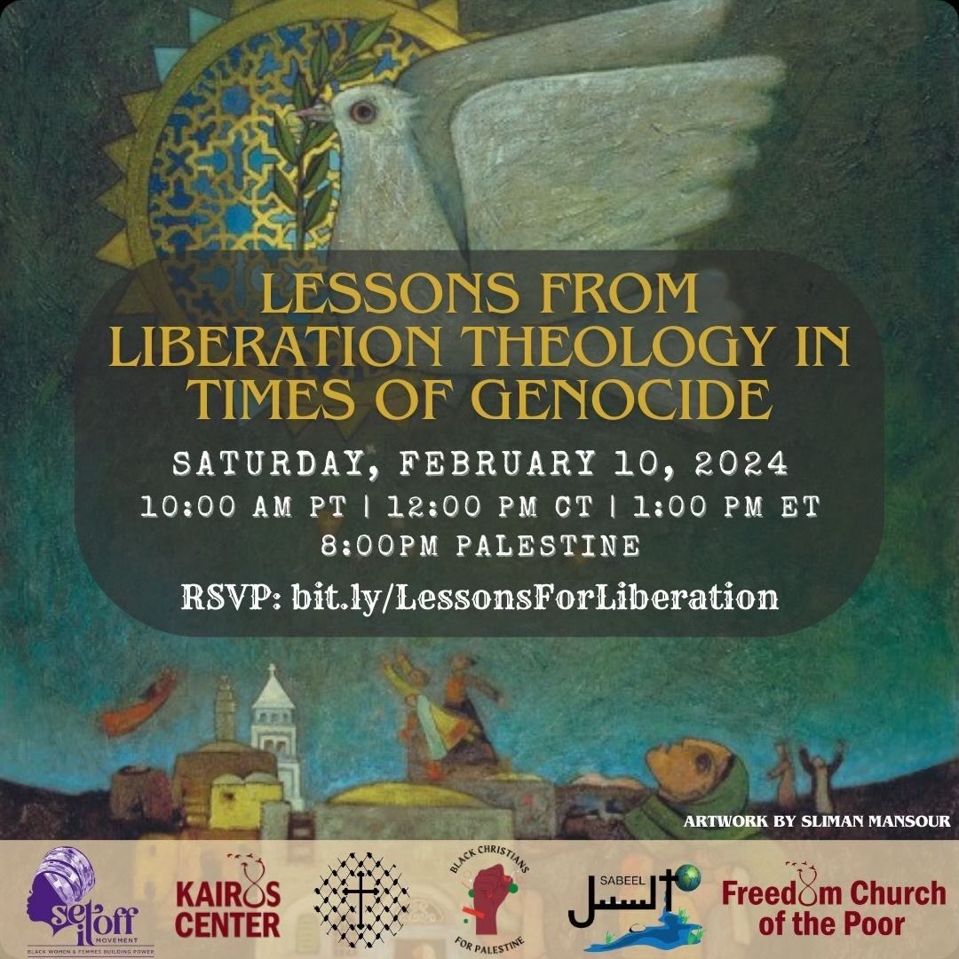 Saturday, February 10th at 1PM ET. You can check out the full list of participants and RSVP here bit.ly/LessonsForLibe…

💜🙏🏾✊🏾 🇵🇸 🇵🇸🇵🇸🇵🇸🇵🇸