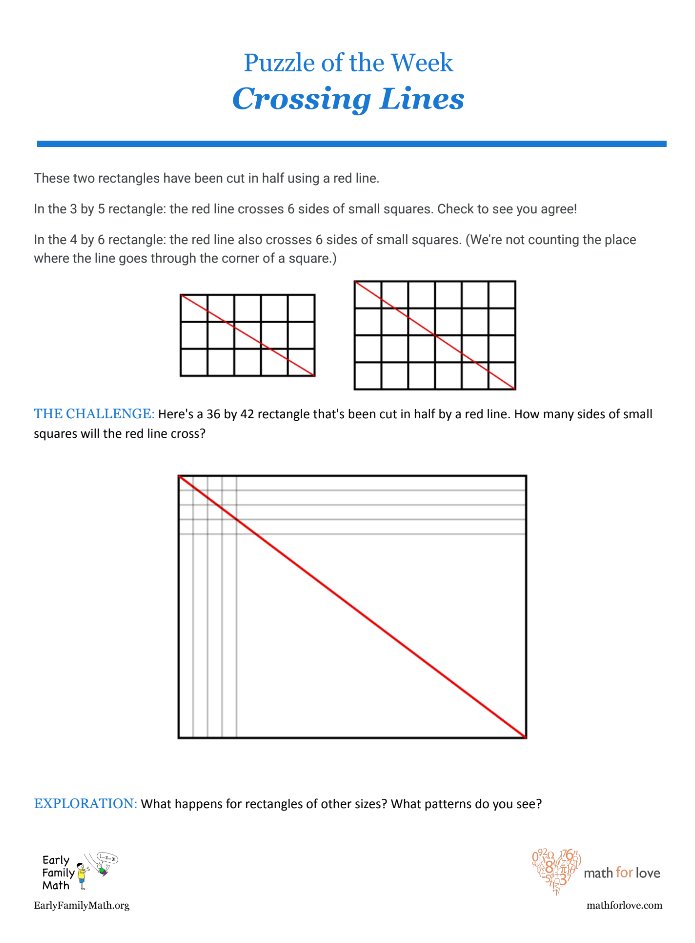 EarlyFamilyMath's tweet image. Missed our Puzzles of the Week? We're posting new ones EVERY MONDAY! Want more? Visit our website for free downloads. 
In collab with Math for Love
#earlymath #tmwyk #mtbos #mathschat #iteachmath #mathgames #mathstrategy #mathematics #homeschooling #momlife #parenting #playathome