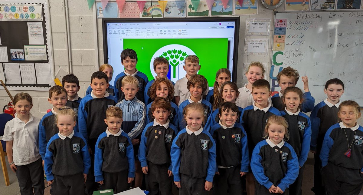 RathmoreSchool's tweet photo. Our Student Council and Green Schools Committee had a hard task selecting the Marine Environment winning slogan! Well done to everyone and winner Allana. Fantastic posters and slogans. 👏🐬🐠🌊@Education_Ire
@AnTaisce @GreenSchoolsIre 
@EadestownGAA 
@svprimaryirl @creativeirl https://t.co/qlVJzzKXOM