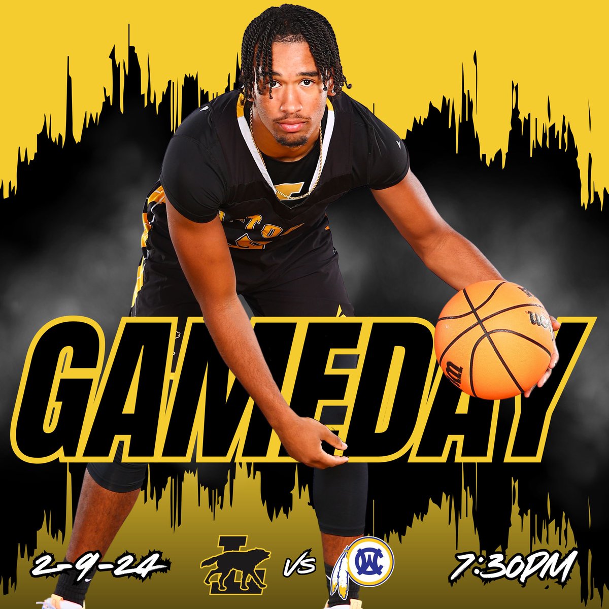 GET UP ITS GAMEDAY‼️‼️‼️

🆚 West Caldwell HS
📍 Gamewell, NC
⏰JV at 5:00 Varsity at 7:30

Big game, come and support! 

#FewWillHunt