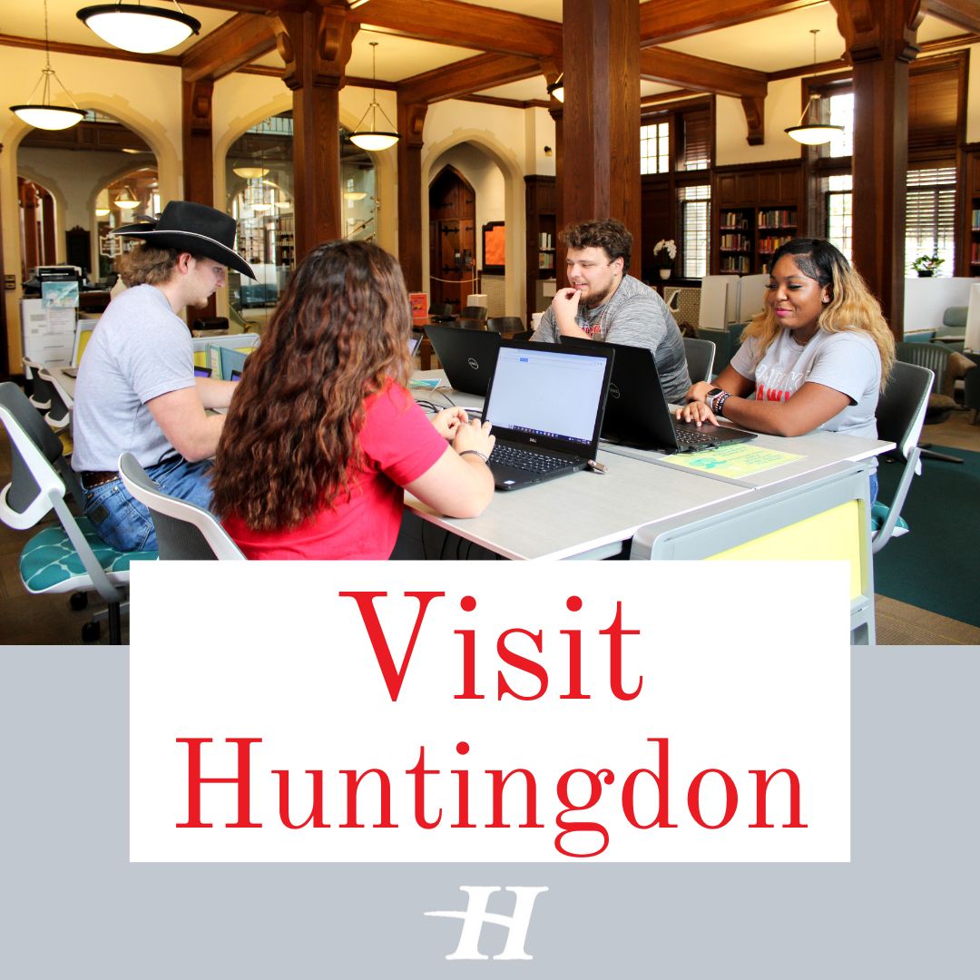 Campus Visits to Huntingdon College are available Monday through Friday! Use the link in our bio to schedule your visit today! ❤️ 🦅 🤙🏼 
#HAWKEM #HCisforme