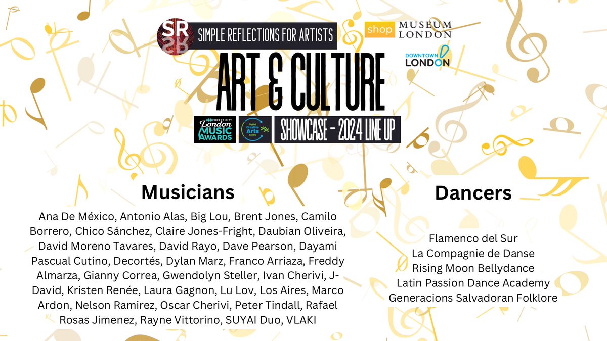 February 17th at @MuseumLondon ! Experience some of the very best talent #lndont has to offer with live music, dancing, painting and sculpting as well as a visual art showcase from 11am-4pm 🎸 💃🏼 🖼️