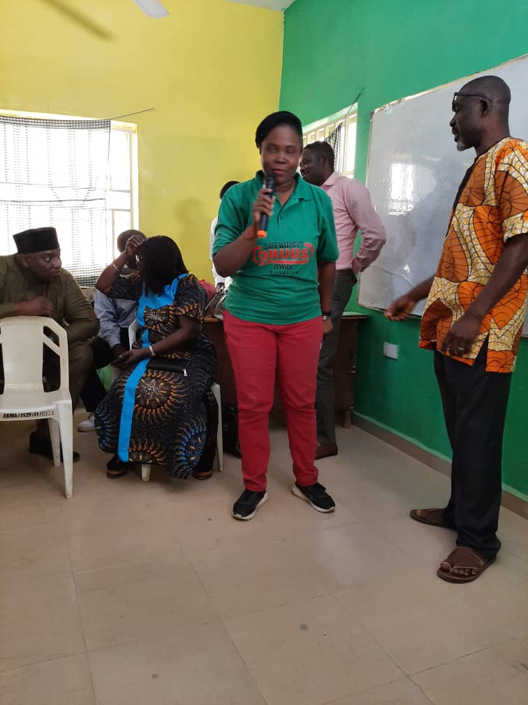 ngoagu's tweet photo. With @adah_obi on the #SWiD initiative.... Sensitizing the younger generation on the dangers of drug abuse.... I learnt a lot today, I confess. Thank you @officialPrimorg and the whole team. It was fun! Let's do this again! https://t.co/qb7eswqiS0