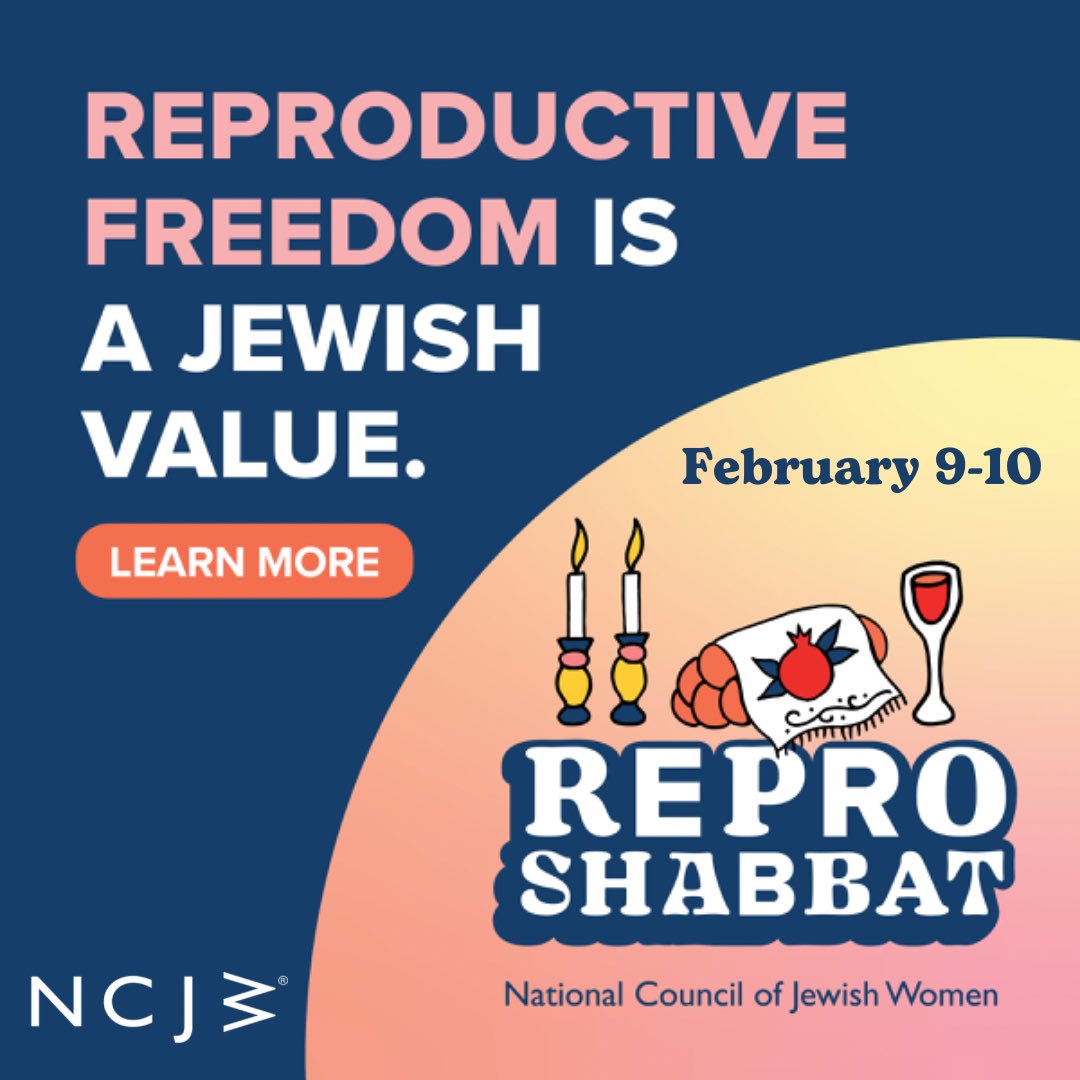 SVIVAH joins <a href="/NCJW/">National Council of Jewish Women</a> for Repro Shabbat. This Shabbat is #ReproShabbat and we are proud to partner with NCJW to honor reproductive freedom as a Jewish value and the critical importance of reproductive health in accordance to Judaism. ReproShabbat.org