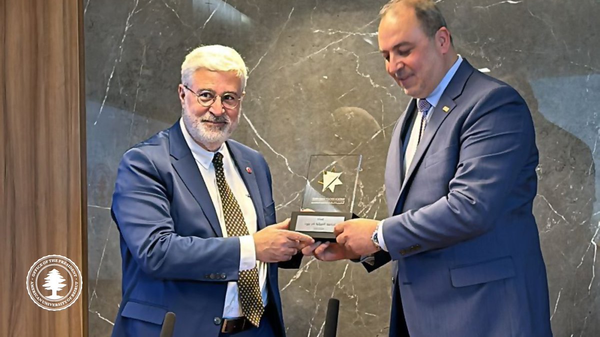 AUB Office of the President tweet media