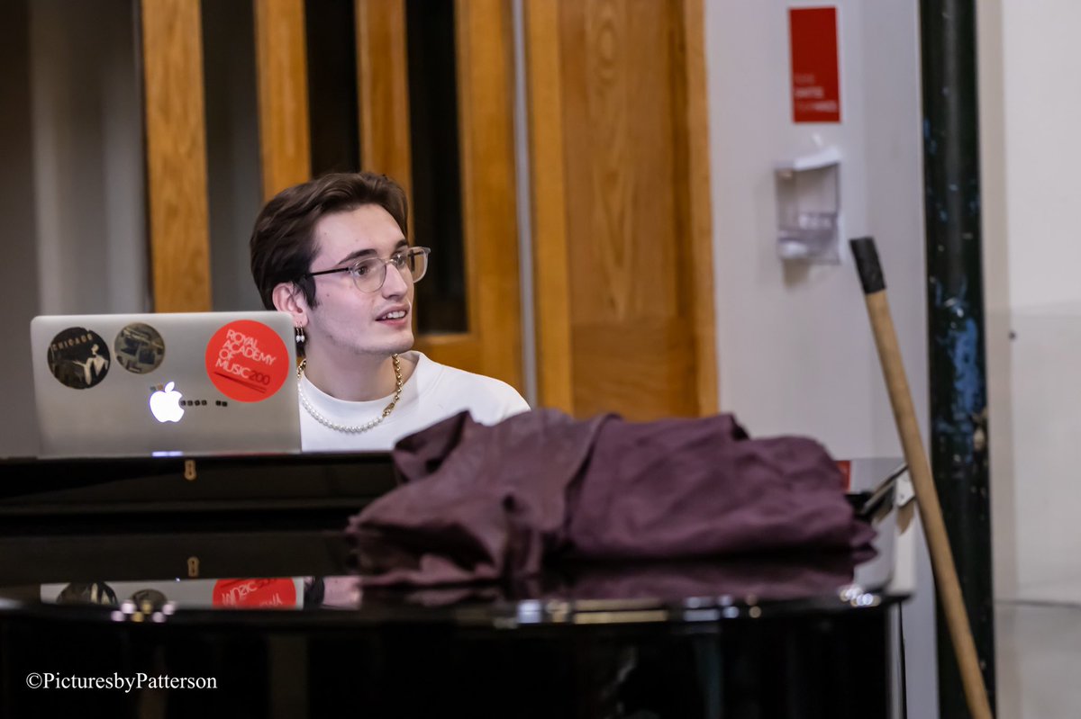SamWoof_'s tweet photo. I loved pretty much every minute of writing SATYRS - a beautiful, epic, queer opera - with the one and only @TobyAndHerSon. Big thanks to @RoyalAcadMusic and @j4jessicawalker for letting us take over the theatre. Sending love to everyone who was involved xx https://t.co/r3gLhr9Wq8