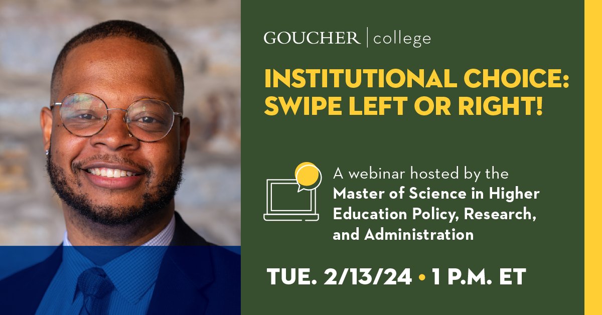 Goucher College Graduate Programs tweet media