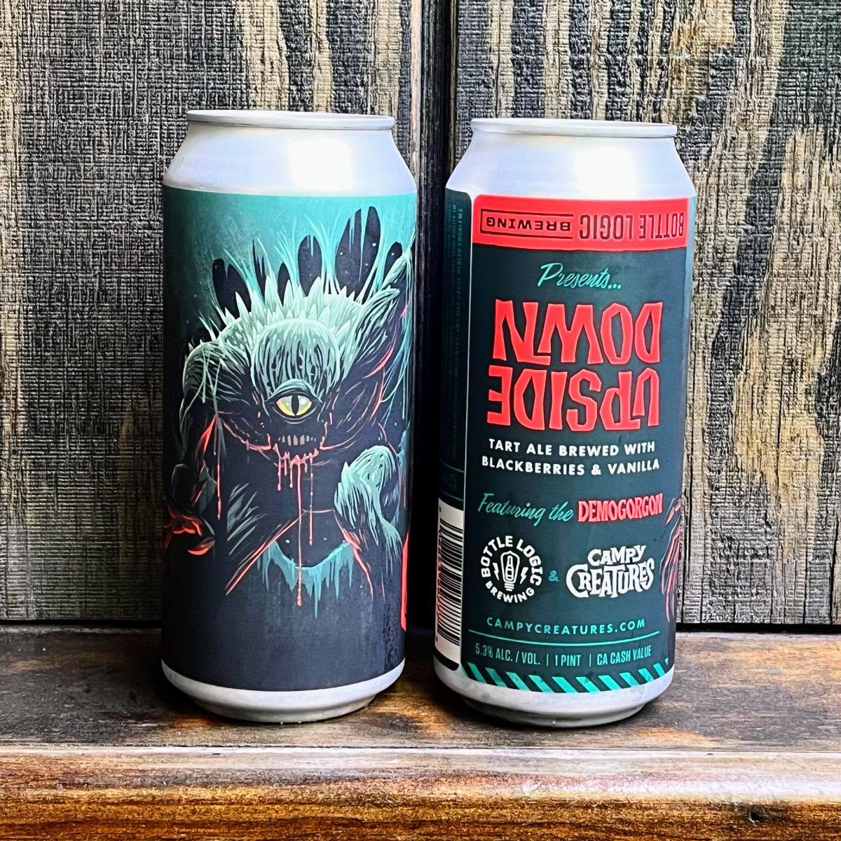 Upside Down Tart Ale with Blackberries and Vanilla! #bottlelogicbrewing #craftbeer #tart #ale #beer #bar #noho #burbank #studiocity #tolucalake #la #northhollywood #losangeles