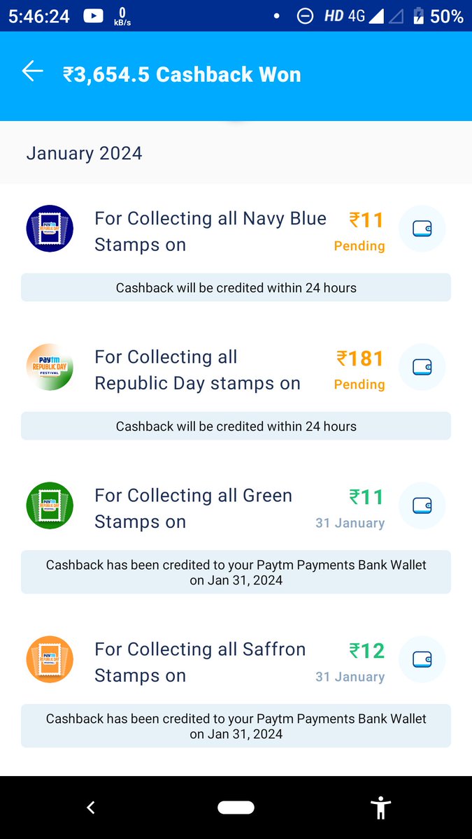 KmdPrakash's tweet photo. @Paytm  @Paytmcare 24 घंटे अंदर क्रेडिट होना चाहिए था पर 9 दिन के बाद भी पेंडिंग है। कृपया समाधान करें। Paytm care को Dm में मैसेज किया हूं पर रिप्लाई कुछ नहीं मिल रहा है। https://t.co/pZ4TlKqqy0