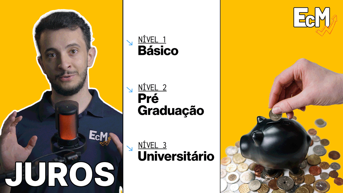 EconoMainstream's tweet photo. VÍDEO NOVO NO AR!

Economista explica JUROS em 3 níveis de dificuldade

Se inscrevam no canal para não perderem os próximos vídeos.

https://t.co/M6Idqfk3I7 https://t.co/Tj3h4SgLL5