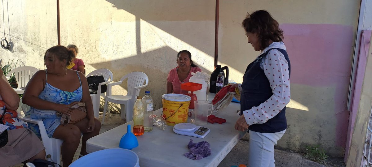 immuver02's tweet photo. Taller Elaboración de Productos de Limpieza
Colonia Miguel Alemán.
¡Gracias a todas las personas que participaron! https://t.co/cYQynWjBOj