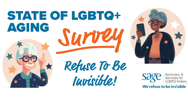 HoCoCommunity's tweet photo. If you identify as #LGBTQIA+ and are 50+, please consider taking this survey from @sageusa https://t.co/uD3DuOYIMx. This nationwide survey hopes to identify what healthcare &amp; related services may be important for LGBTQIA+ older people from diverse backgrounds. #hocoaging https://t.co/3VmRKzSJrH