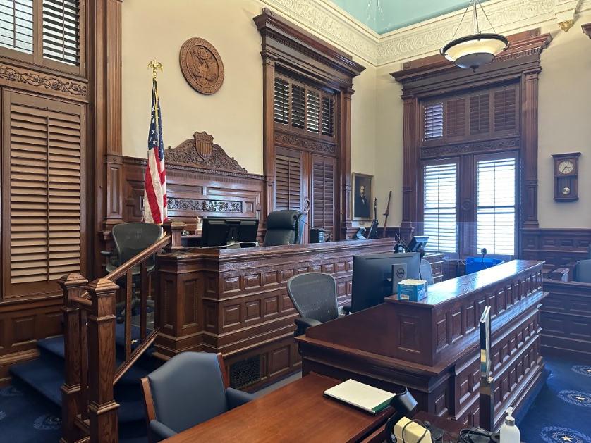 Honored to visit the Charleston, SC courtroom where Thurgood Marshall initially argued Briggs v. Elliott, one of school desegregation cases decided with Brown v. Board on May 17, 1954. #SCOTUS