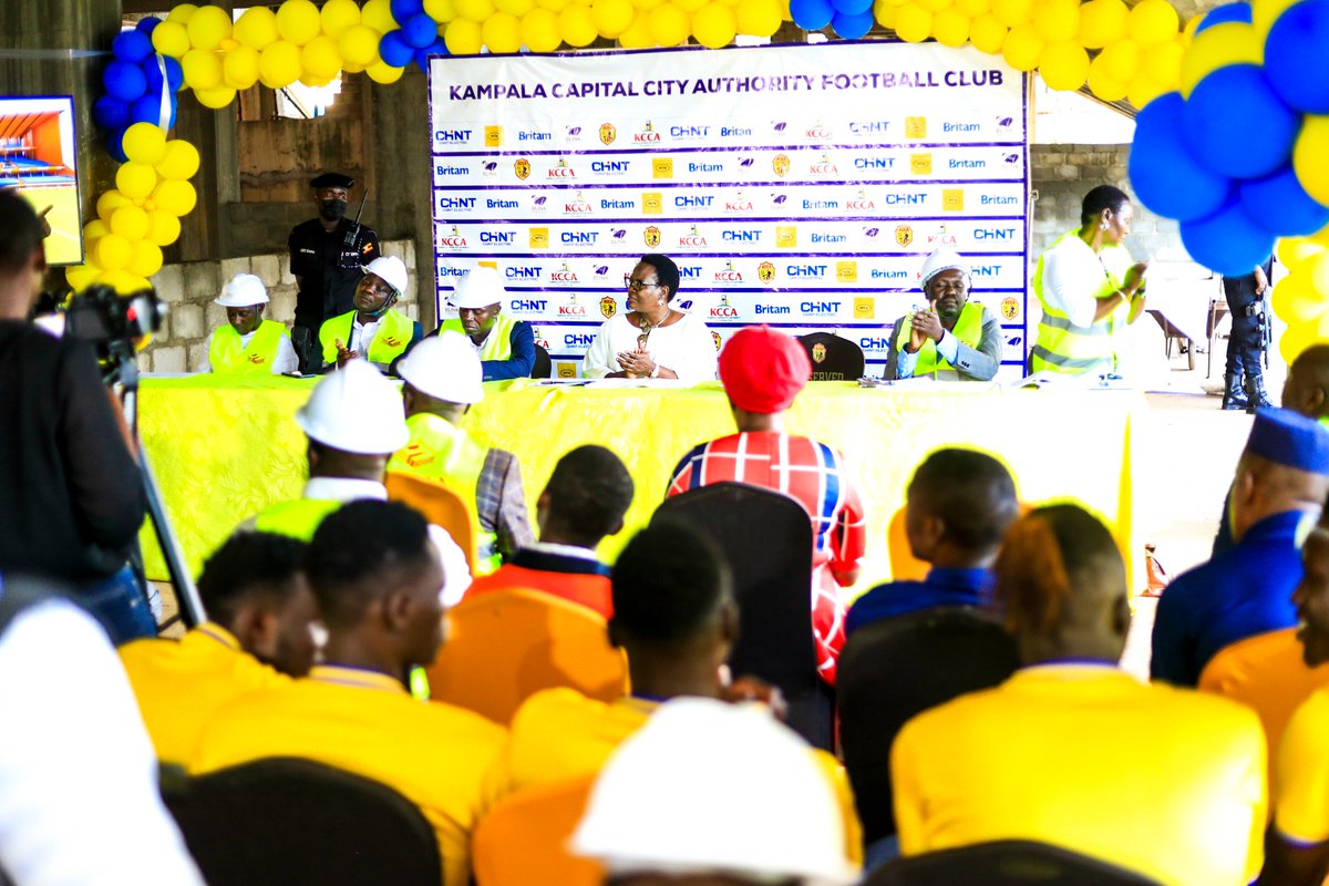 This evening, we commissioned the phase 2 stadium construction works of the MTN Omondi Stadium, Lugogo. Members present were Hon. @OgwangOgwang (Minister for Sports), Ms. @KCCAED, Hon. Hakim Kizza who represented H/W Lord Mayor for Kampala, Board Members, and other invited…