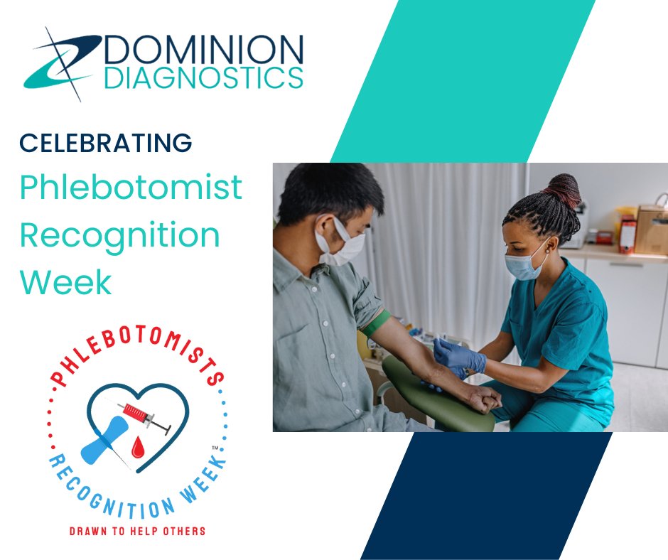 Celebrating Phlebotomist Recognition Week! 🩸💉
Phlebotomists play a vital role in healthcare. We thank you for your meticulous attention to detail and for the care you provide every day. Here's to honoring your dedication and the difference you make in patient lives.