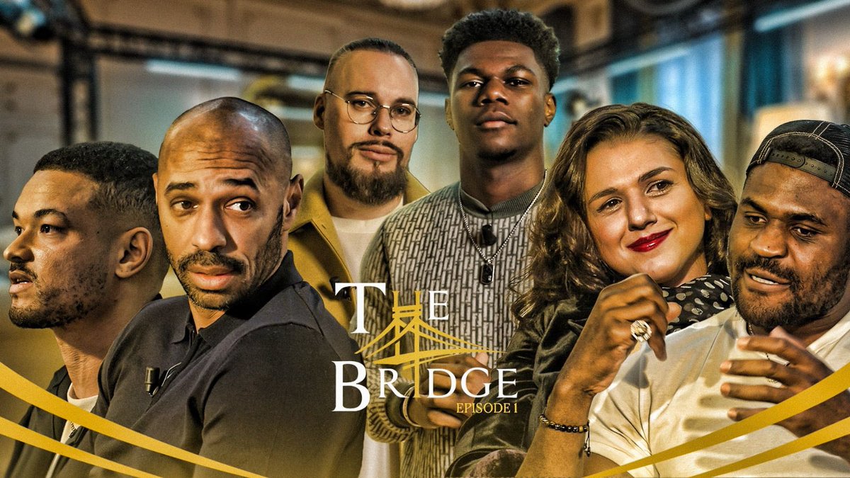 Très heureux de vous présenter le 1er numéro de @Thebridge_show votre nouvelle émission co animée avec le 🩸 @atchouameni ! Featuring : Thierry Henry, Francis Ngannou, Steven Bartlett et Khatia Buniatishvili ! Brisons les barrières et bâtissons des ponts entre nous tous ❤️…