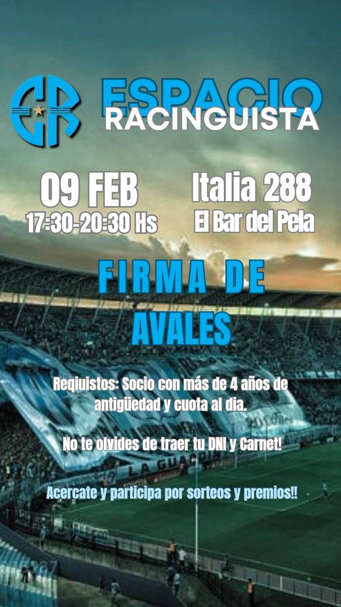 Te esperamos !