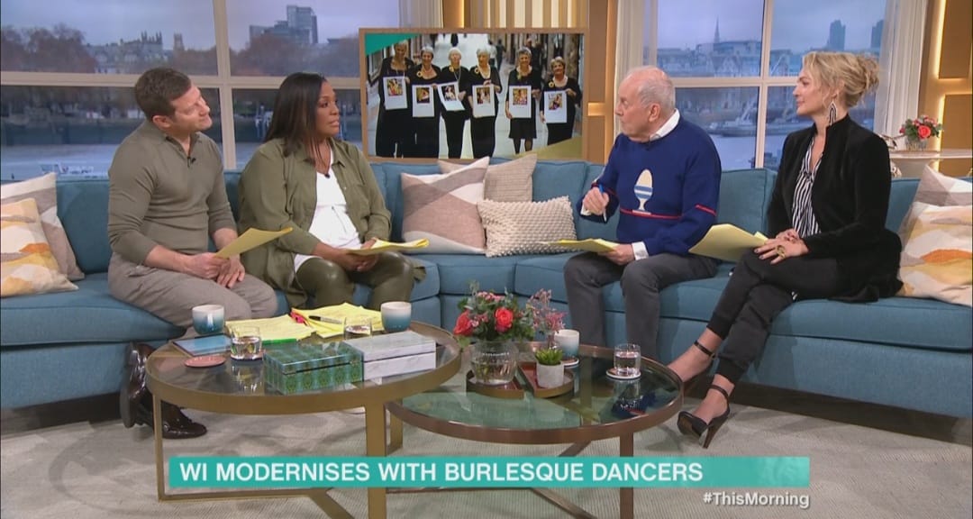 This Morning programme on ITV discussed the benefits of the WI. Alison Hammond said her sister was a member and that she's thinking of joining. 30,000 new members this year can't be wrong.