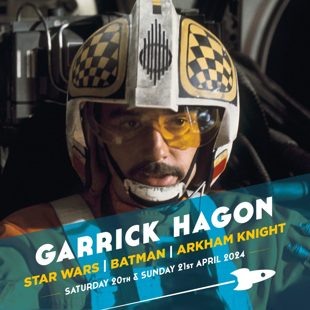 scifiscarbs's tweet photo. Red Three standing by. #GarrickHagon, AKA #BiggsDarklighter, #LukeSkywalker's childhood friend, legendary #XWing pilot and yet another hero of the #BattleOfYavin in #StarWars is returning to #SciFiScarbs 20 - 21 April! Tickets: https://t.co/59jakTW6j7 https://t.co/XOZpD38Ra5