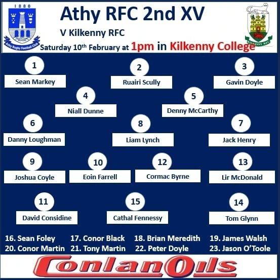 Good luck to our J1 and J2 squads in their massive Leinster League games v @kilkennyrugby tomorrow

🚨 J2 Venue & Time Change 🚨
Please note that the J2 game has been moved to Kilkenny College with a 1pm k.o.

The J1 game proceeds as planned in Foulkstown at 3pm.

💪🔵⚪️🔵⚪️