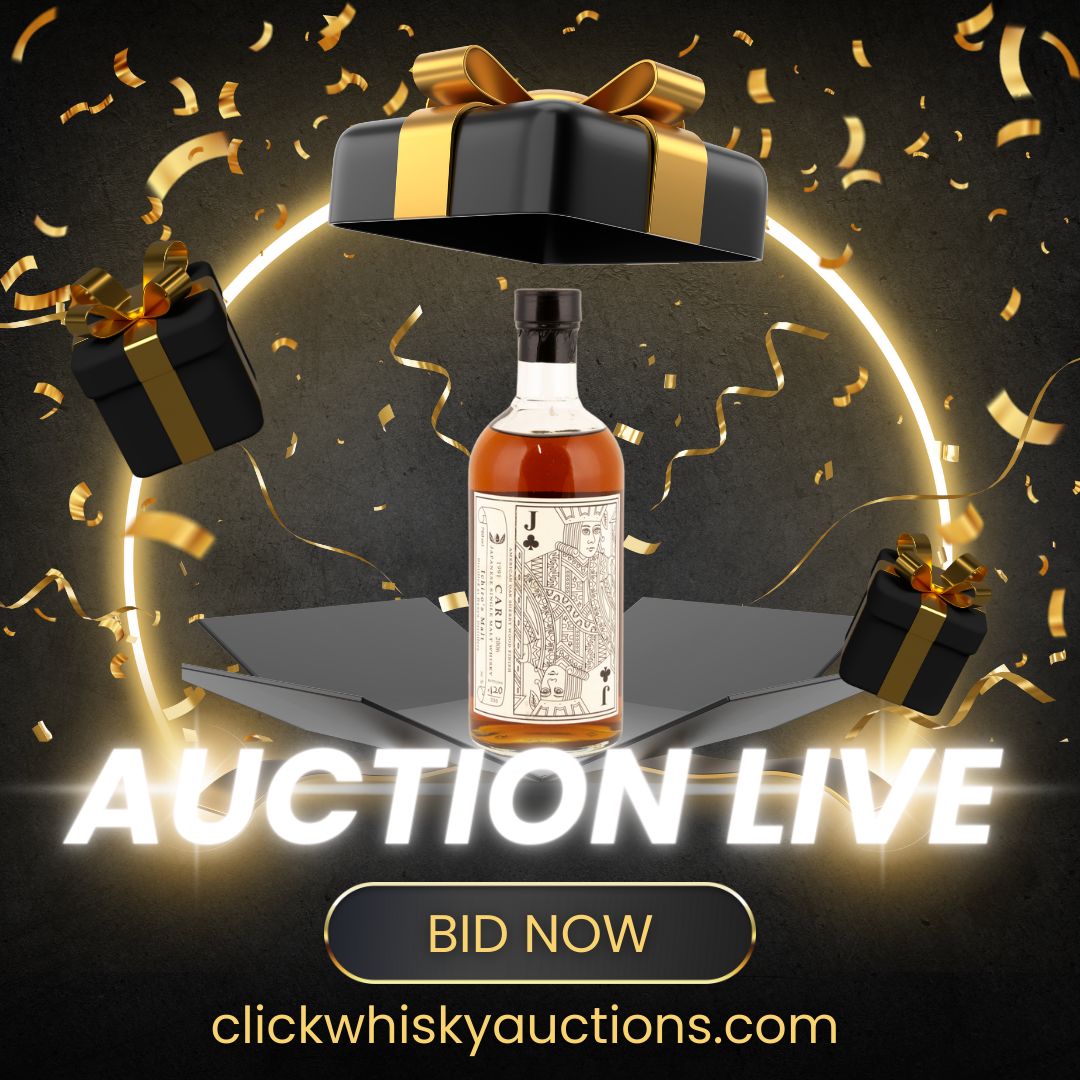 AUCTION LIVE! Bid on some old & rare bottles, including this stunning HANYU 1991 ICHIRO'S MALT 'CARD' #9001 2ND JACK OF CLUBS. Register to bid #hanyu #ichirosmalt #joker #whisky #malt #clickwhisky #clickwhiskyauctions #whiskylovers #whiskycollectors #whiskyauction