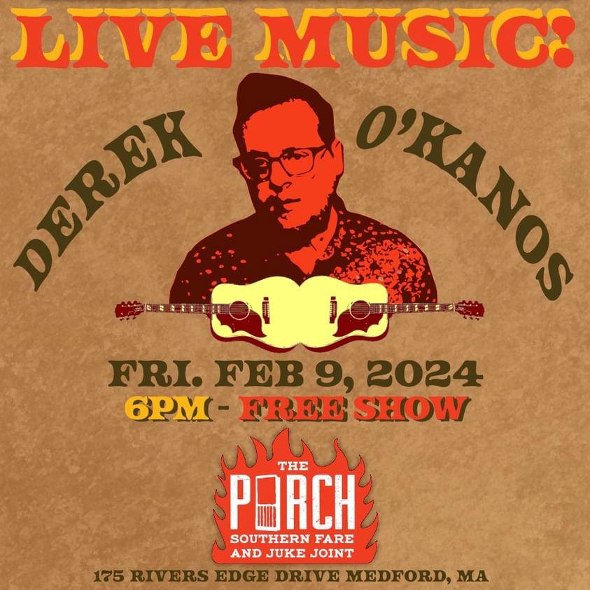 okanos_music's tweet photo. SEE YA TONIGHT! (2.9)
That's right! Tonight, I'll be hummin' and a-strummin' for your listening pleasure at @porch_southern
6PM / No cover
#ThePorch
MEDFORD, MA
๐๐๐
#derekokanos #southerncookin #medford #boston #bostonmusic #country #folkrock #powerpop https://t.co/WzeCTr8KOU