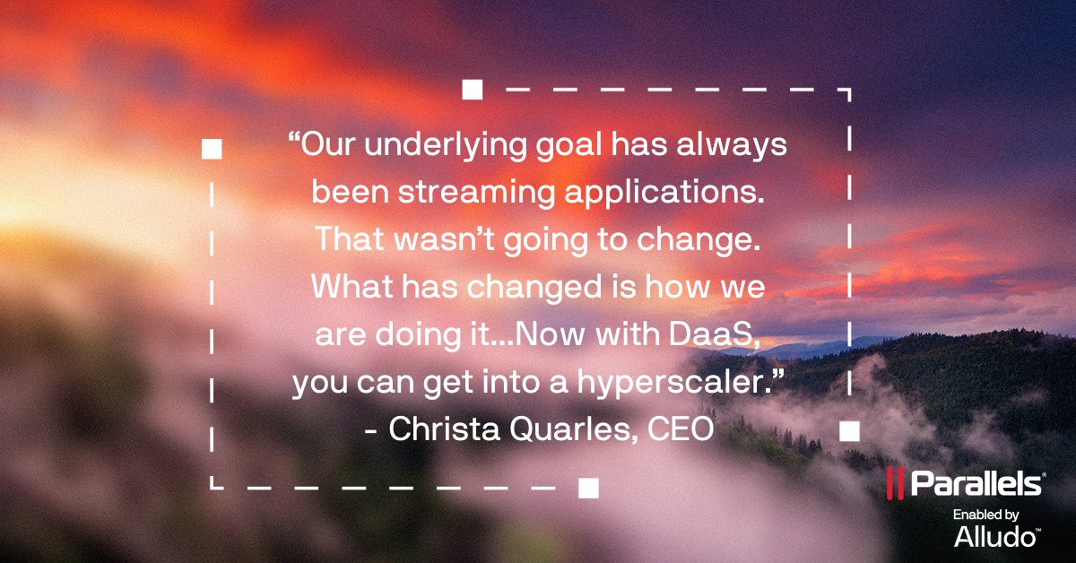 🗣Under the visionary leadership of Christa Quarles (@cquarles), CEO of Alludo, @parallels proudly launches its latest innovation - Parallels DaaS. Read more about our exciting news in @channelbuzzca: channelbuzz.ca/2024/02/parall…
