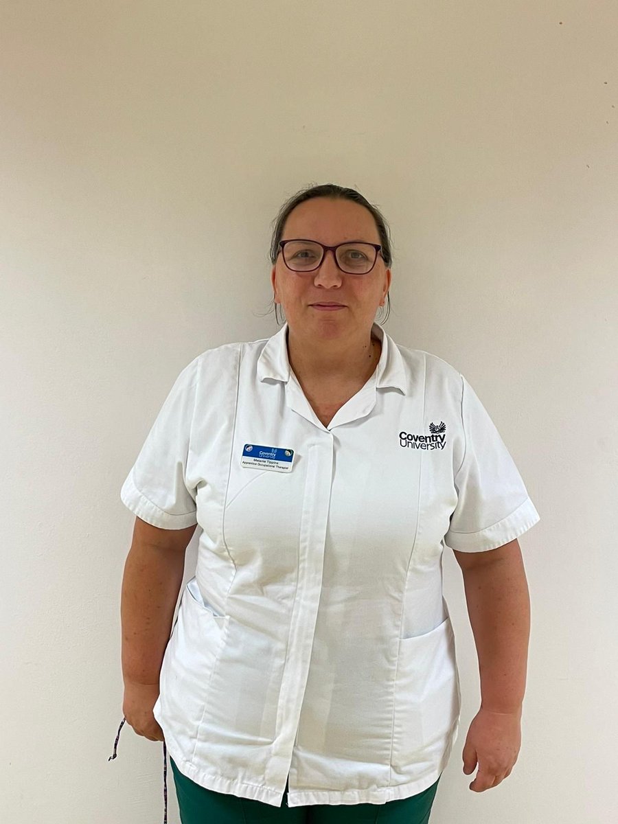 Introducing Mel, one of our OT apprentices- who you may recognise from the GEMS OT team… Mel is currently on placement with our Stroke OT team…a lovely example of #ApprenticeshipWeek @CovUniOT @WAHT_StrokeUnit @WorcsAcuteNHS #FutureOT 🧠💚