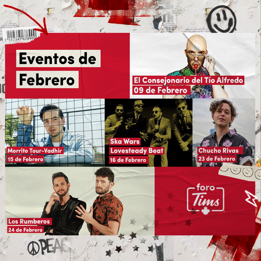 PRÓXIMOS EVENTOS 🔥🤩🎶