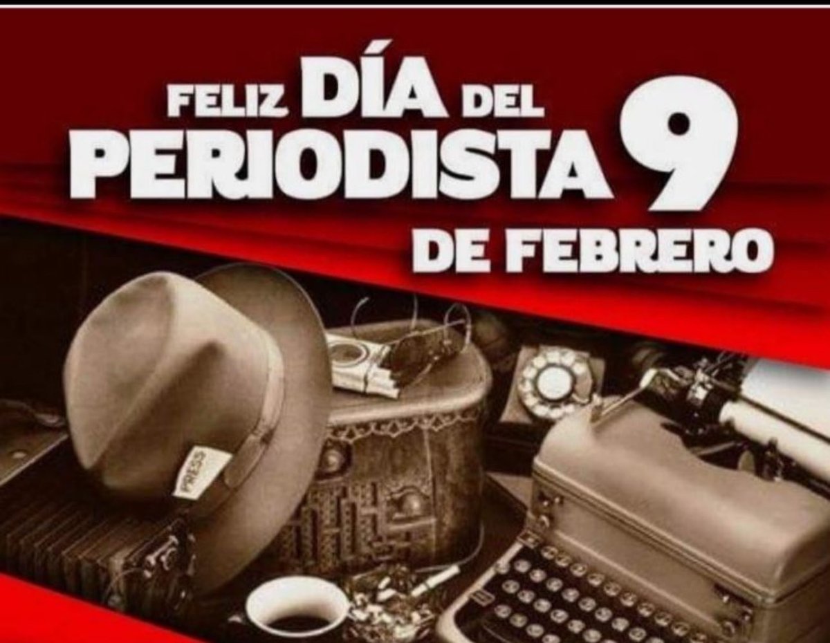Noticiasmtr9's tweet photo. Feliz día para todos nuestros colegas en su día. El periodismo objetivo e imparcial es la conciencia de los pueblos. https://t.co/uUFeK52sR7