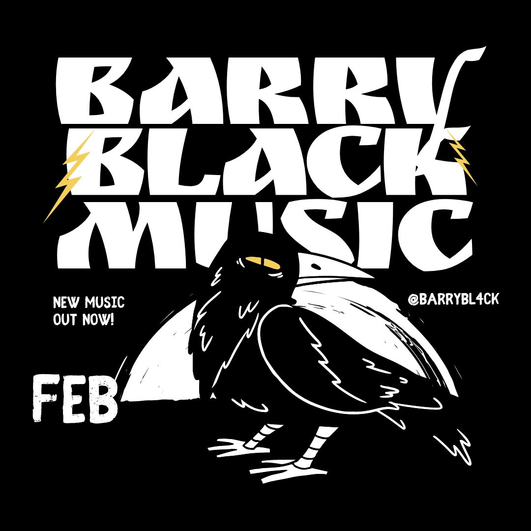 barrybl4ck's tweet image. NEW MUSIC OUT ON ALL PLATFORMS NOW!
MOSHPIT BANGERS TO START YOUR WEEKEND OFF RIGHT🐦‍⬛🔥☔️
LIKE AND SHARE FOR MORE CONTENT!
🦅
Performance Content DROPPING!!! 

#moshpit #moshpits #moshmusic #alternativerap 
#BARRYBLACK #MLB4L underground #undergroundhiphop #undergroundmusic