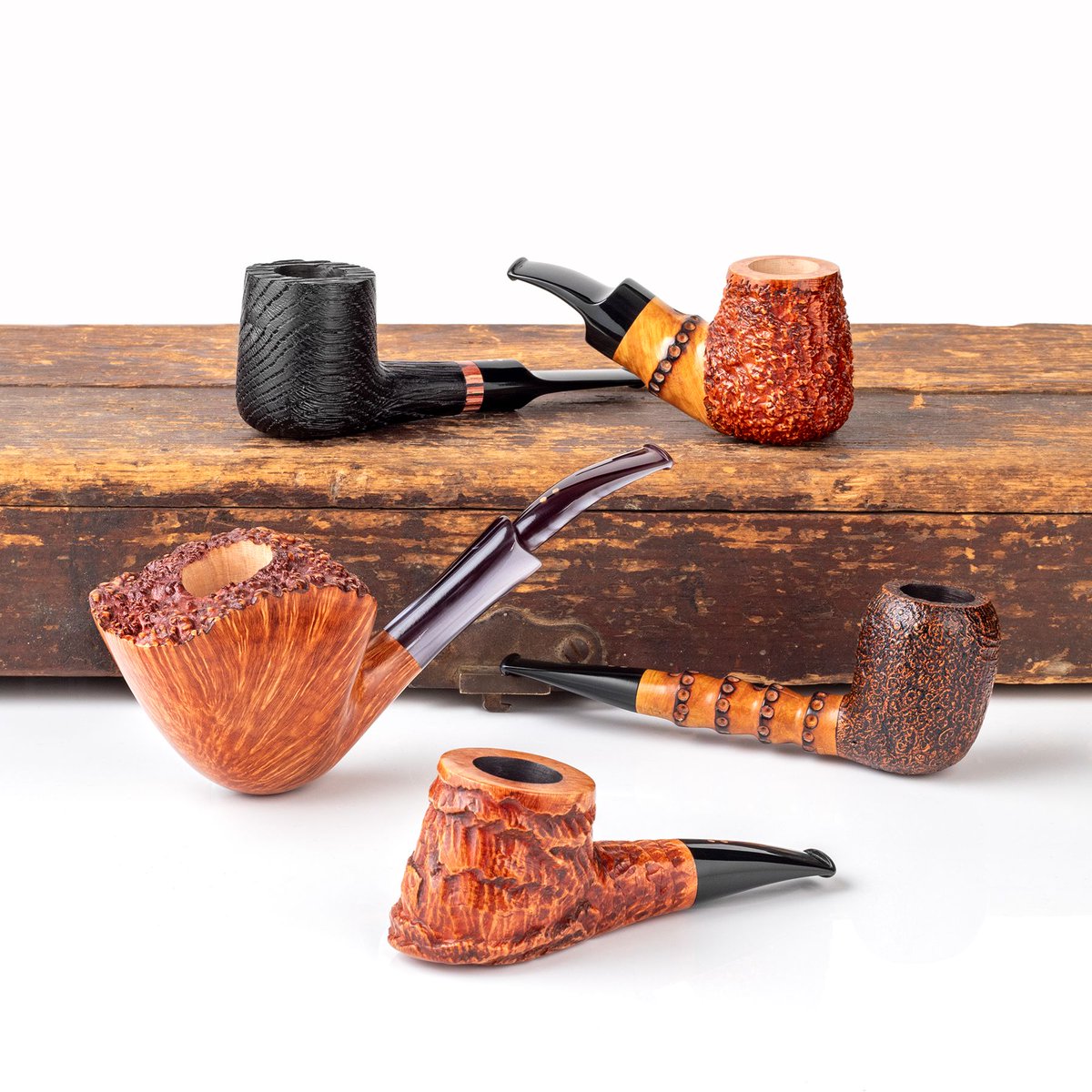 Since 1980, Radice pipes have been a cornerstone of pipe shaping and craftsmanship. Today, new Radice pipes are available on-site in a variety of styles including oversized pieces, morta wood pipes, and a two-pipe set.
smokingpip.es/4bsamBD

#smokingpipes #radicepipes