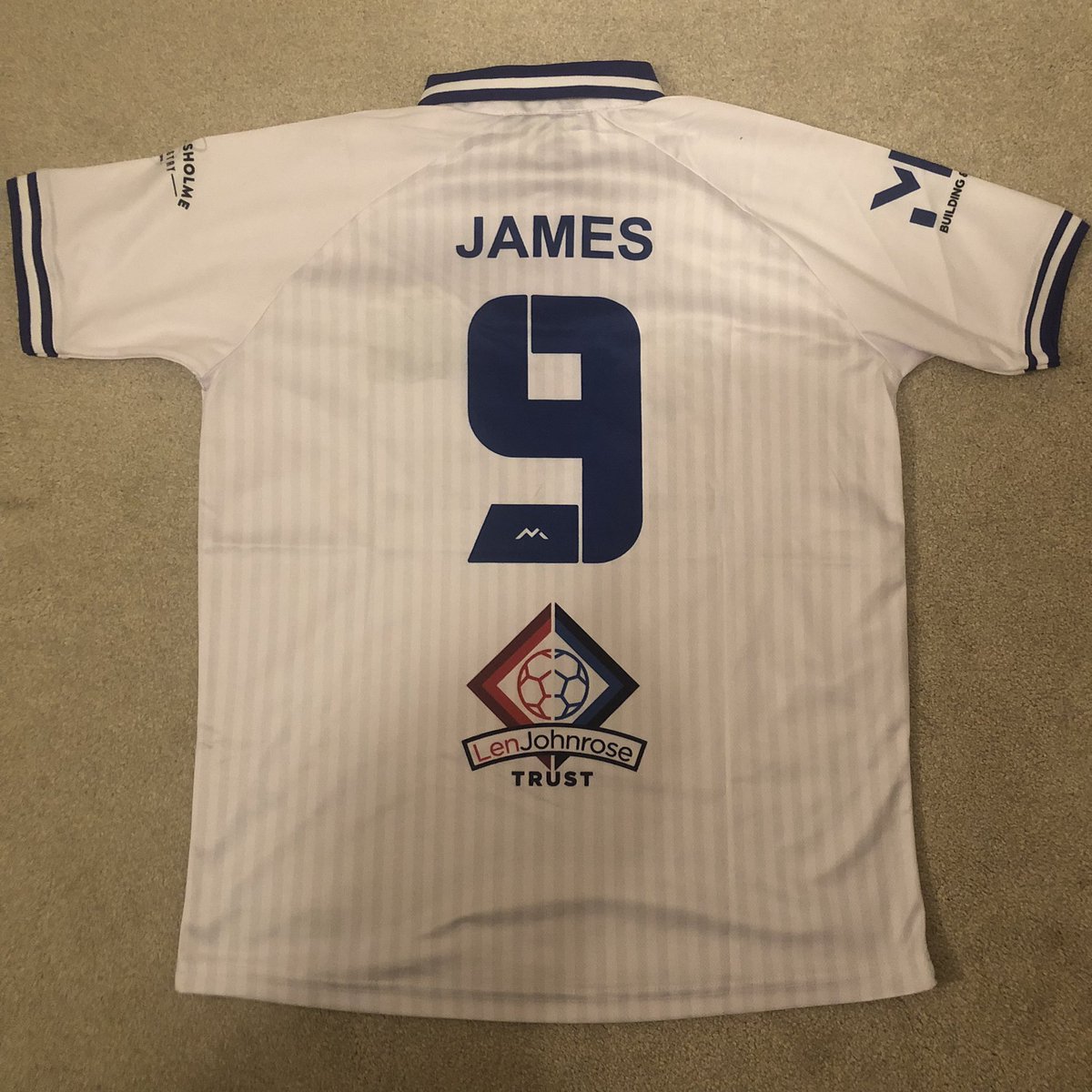Bury FC Match Worn Shirts tweet media
